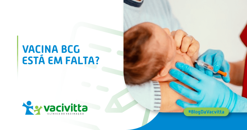 Alerta: Brasil terá desabastecimento da vacina BCG em 2022